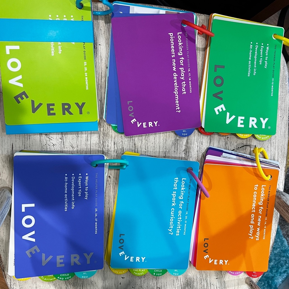 Lovevery Play Guides Lot of 6 New and Excellent!!
